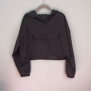 Forever 21 Black Half Zip